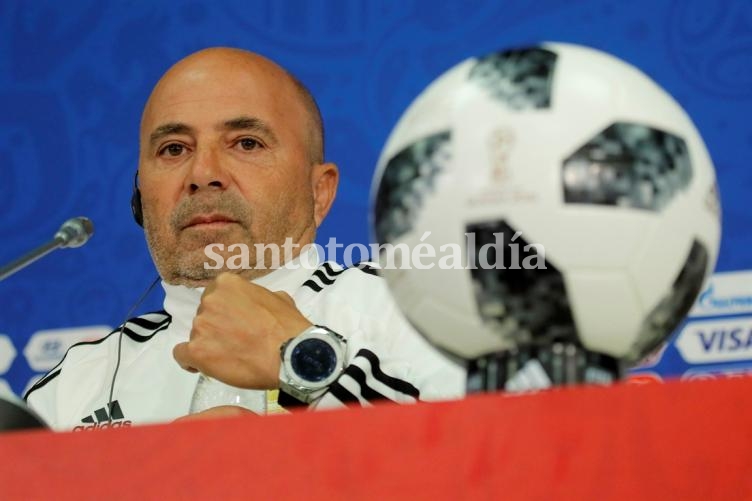 Sampaoli confirmó la formación de la selección argentina el debut