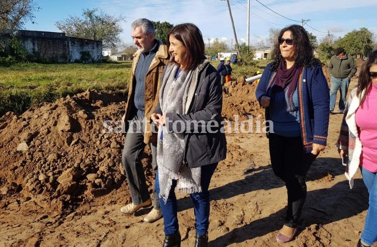 Comenzaron las obras de urbanización que beneficiarán a tres barrios del noroeste