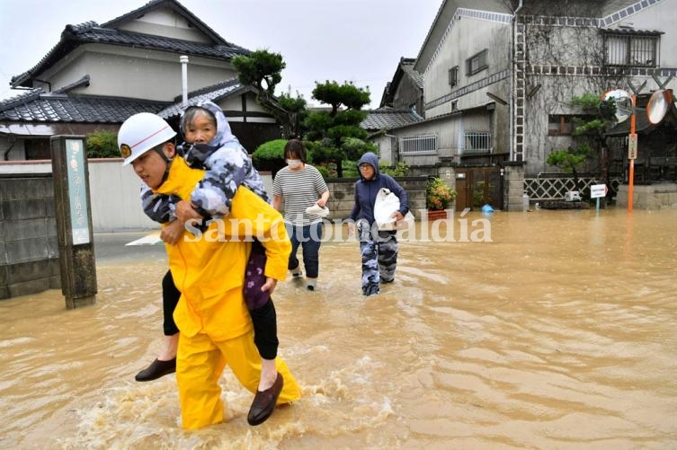 Más de 30 muertos y dos millones de evacuados por lluvias torrenciales en Japón