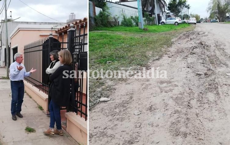 Vecinos de barrio General Paz reclaman por el estado de calle Pedroni