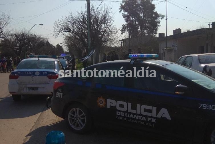 Tras su detención fue llevado a la Subcomisaría 15ta, pero de inmediato lo trasladaron a Santa Fe por seguridad.