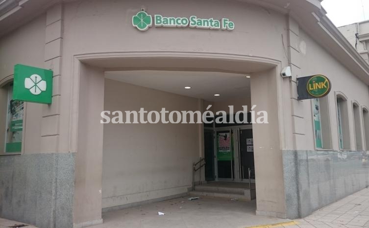 Por el paro, no hay bancos.