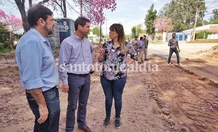 Santa Fe: Incorporan geoceldas a más cuadras de La Costa