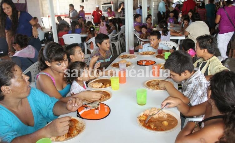 Santa Fe, entre las provincias con comedores comunitarios más concurridos