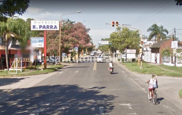 Frustran robo a un comercio en plena Avenida Luján