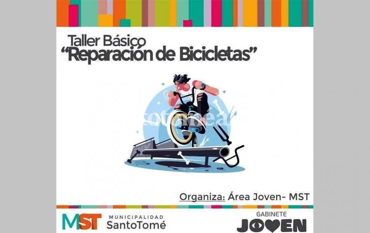 Comienza un taller gratuito de reparación de bicicletas