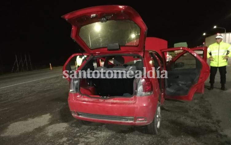 Secuestran droga y un arma en la Autopista Santa Fe-Rosario