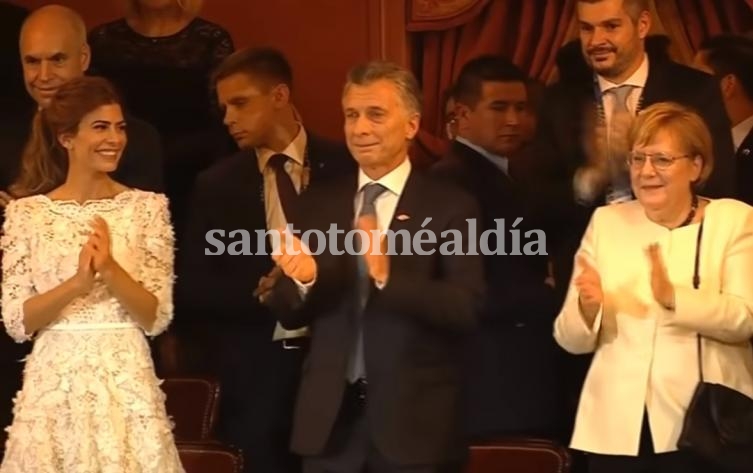 G20: Macri se emocionó hasta las lágrimas en la Gala del Colón