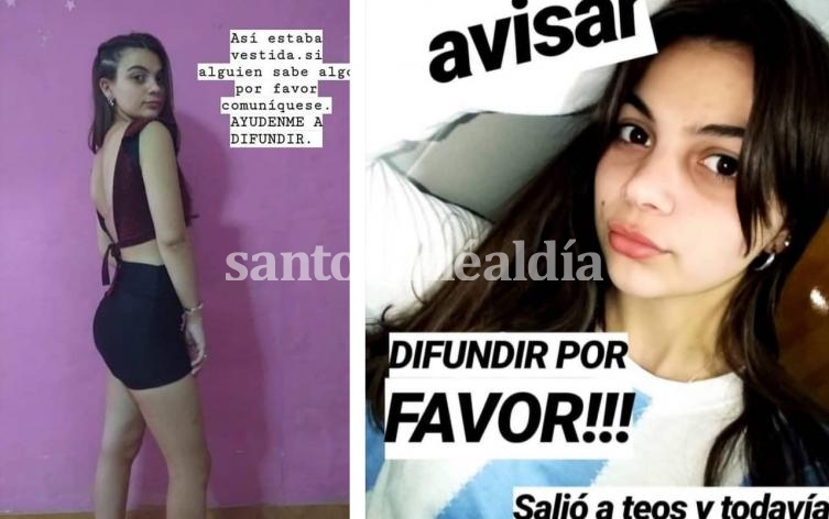 Buscan en Esperanza a una adolescente desaparecida