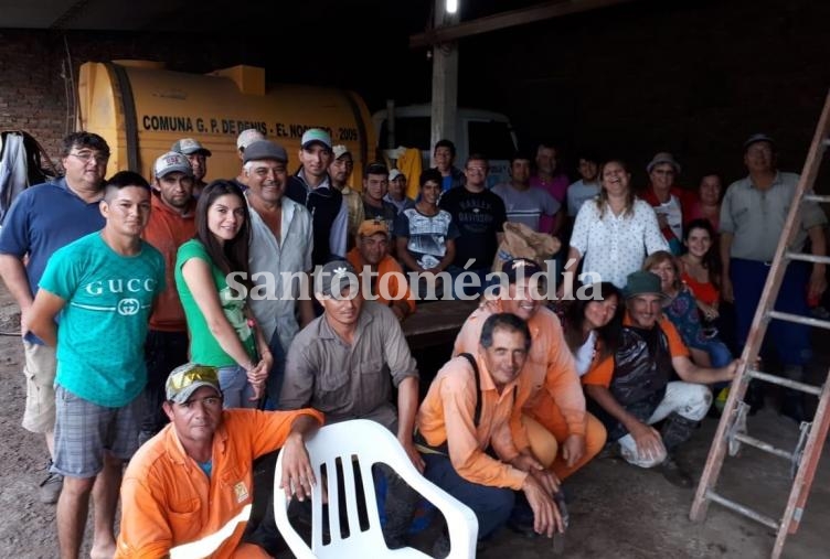 Solidaridad de municipales con inundados del norte santafesino