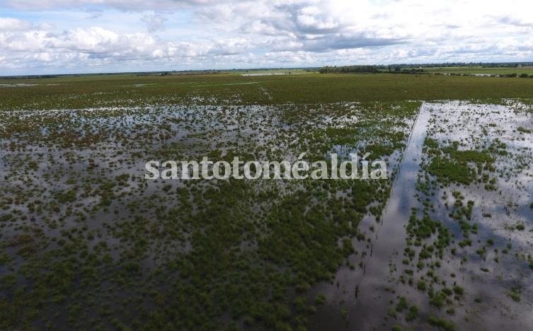 Declararon zona de desastre agropecuario al área afectada por las inundaciones