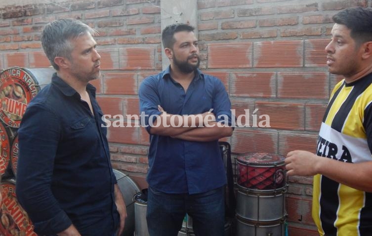 Rodrigo Alvizo y Leandro Busatto recorrieron la ciudad