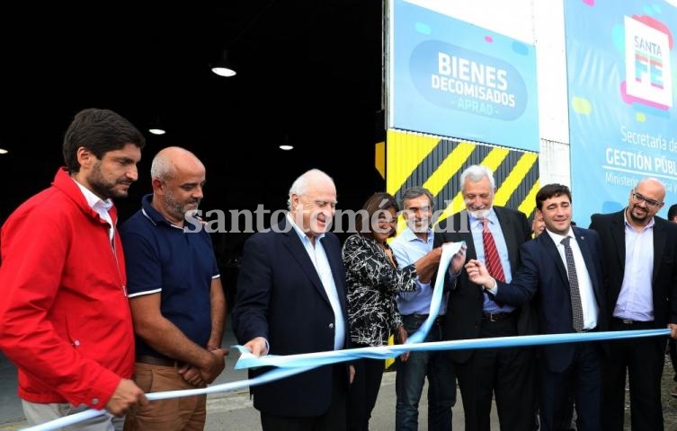 Inauguraron en la ciudad un predio de la Agencia de Bienes Decomisados