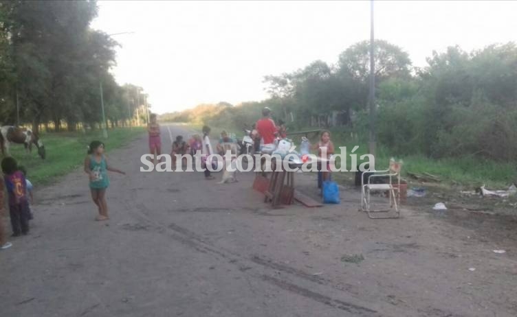 Este martes por la tarde estuvo cortado el Acceso Norte en Costa Azul.