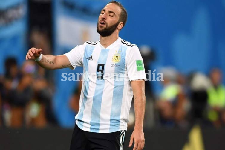 Higuaín no jugará más en la selección Argentina.