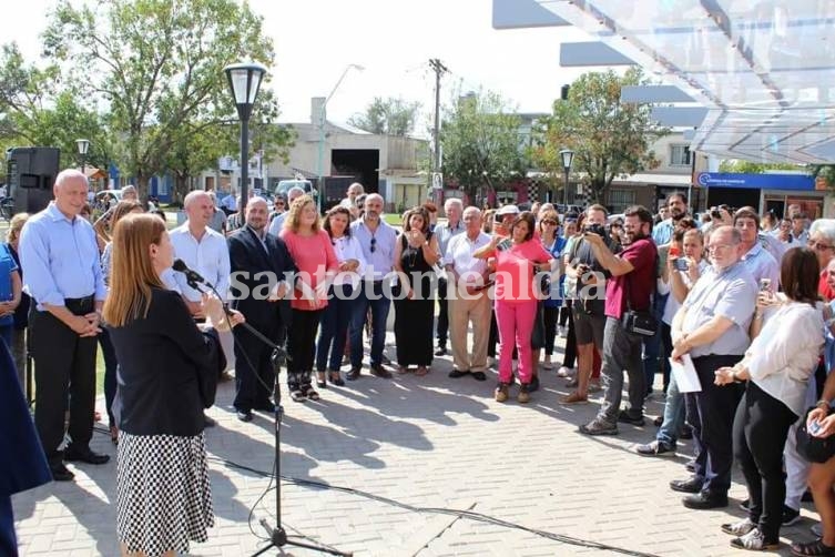 Inauguraron las obras realizadas en el SAMCo. (Foto: Municipalidad de Santo Tomé)