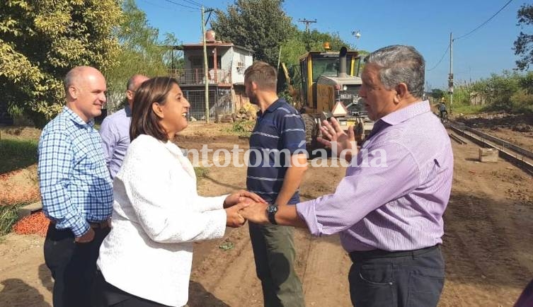 En barrios del noroeste se realizan obras del Plan Nacional de Hábitat. (Municipalidad de Santo Tomé)