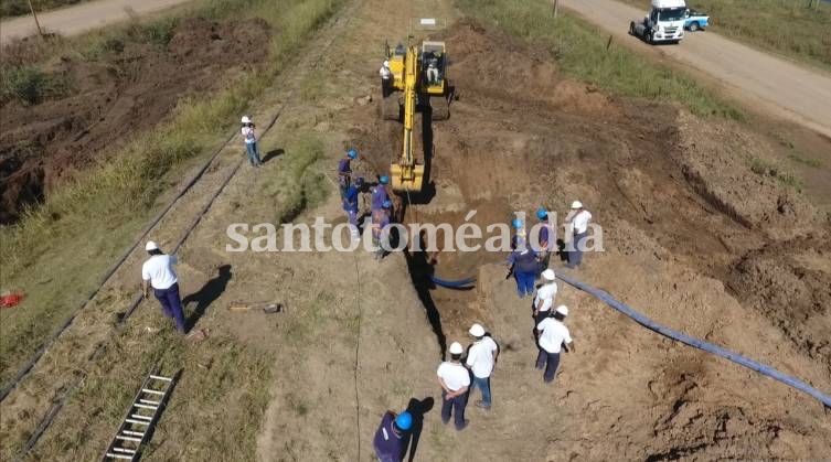 Reparan un tramo del acueducto que alimenta la zona norte de la ciudad 