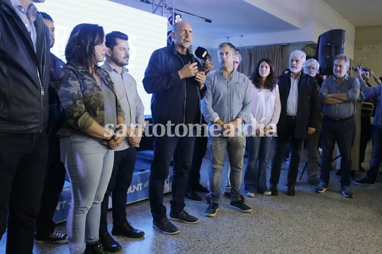 En Santo Tomé, Perotti fue el candidato más votado para la gobernación