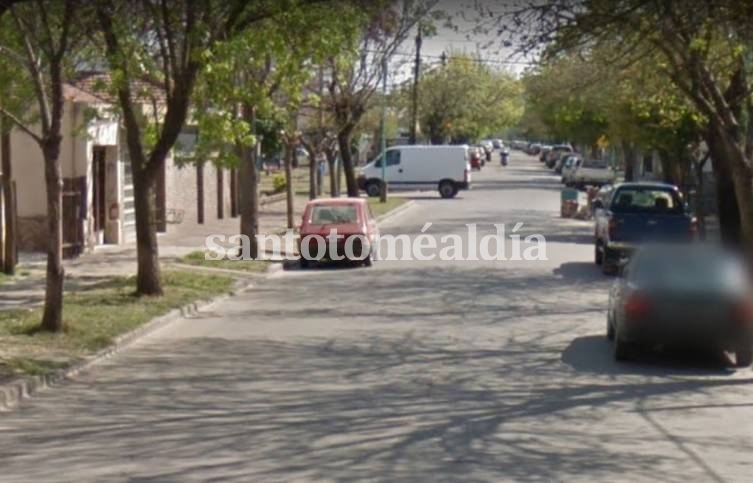 Robó y vecinos lo retuvieron hasta que llegó la policía