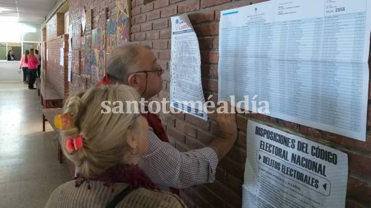 Averiguá donde votás este domingo