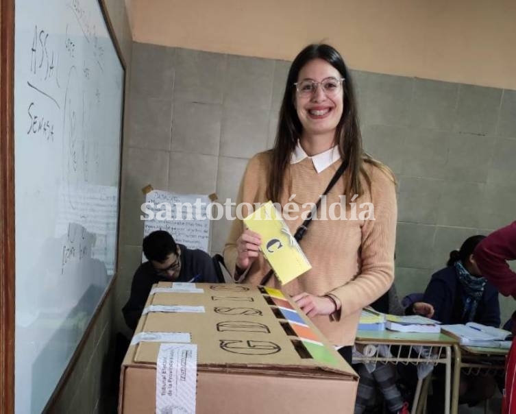 Florencia González votó 