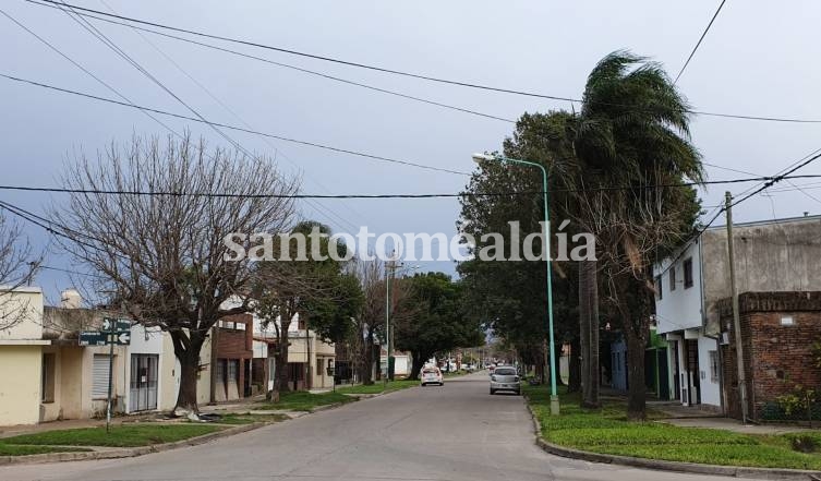 Más allá de algunos cortes de luz, el viento no generó problemas de magnitud