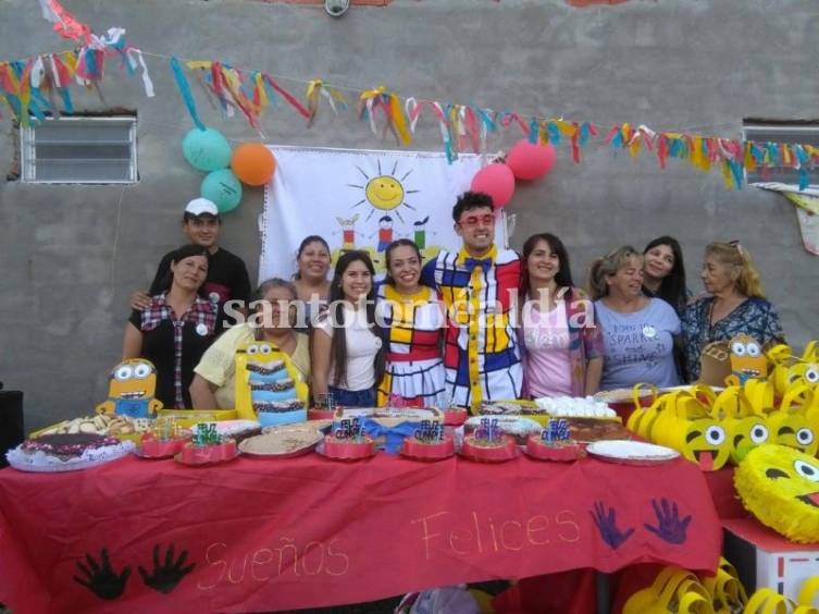 Una ONG de nuestra ciudad le festeja los cumpleaños a niños de escasos recursos