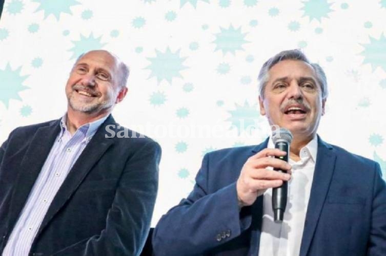 Alberto Fernández, en Santa Fe: 