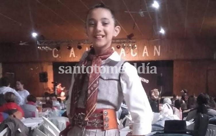 Una santotomesina, subcampeona provincial de Malambo