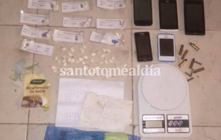 Tres detenidos en Adelina Este en un allanamiento por drogas