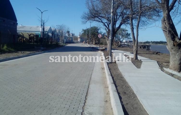 Avanza la construcción del Paseo del Puerto en la ciudad de Santa Fe