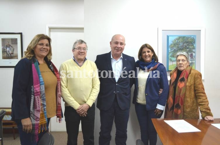 La Municipalidad le donó terrenos a UPCN para la construcción de viviendas. (Foto: Municipalidad de Santo Tomé)