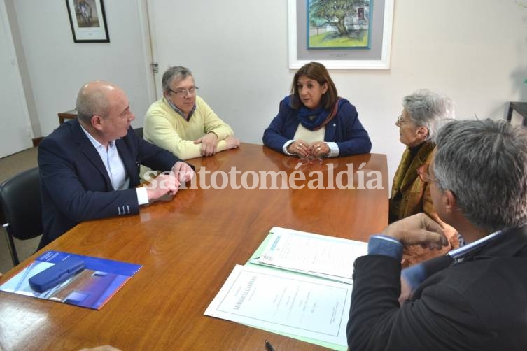 La Municipalidad le donó terrenos a UPCN para la construcción de viviendas. (Foto: Municipalidad de Santo Tomé)