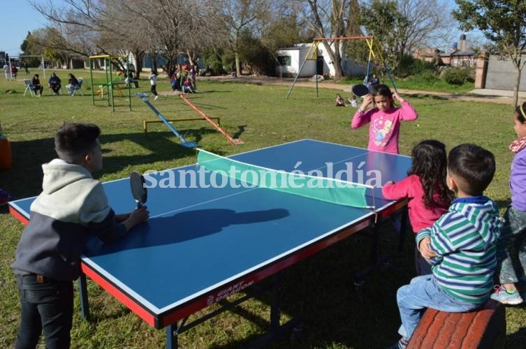 Sauce Viejo celebró el Día del Niño con juegos y espectáculos. (Foto: Comuna de Sauce Viejo)