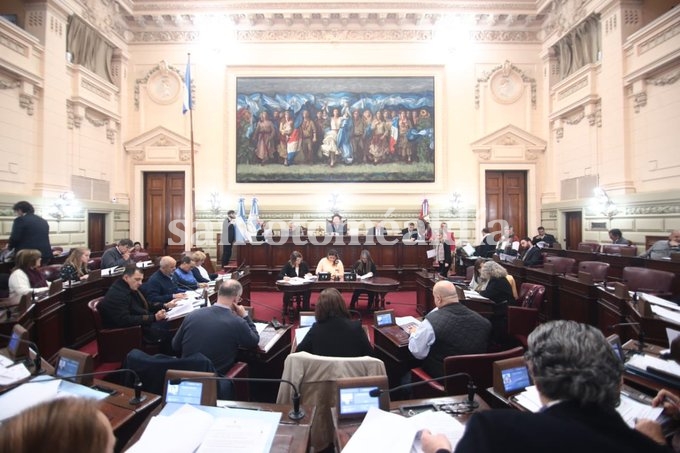 Sesión se la Cámara de Diputados de la Provincia. (Foto: Diputados)
