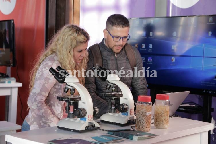 La Expo Carrera se realiza en el Molino Marconetti. (Foto: UNL)