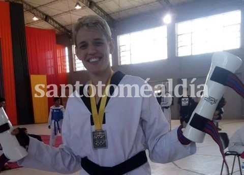 Natalia Ghirardi obtuvo la clasificación al Torneo Nacional de Taekwondo. (Foto: gentileza)