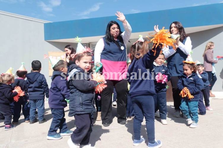 El Jardín tiene, actualmente, 78 alumnos. (Foto: Municipalidad de Santo Tomé)