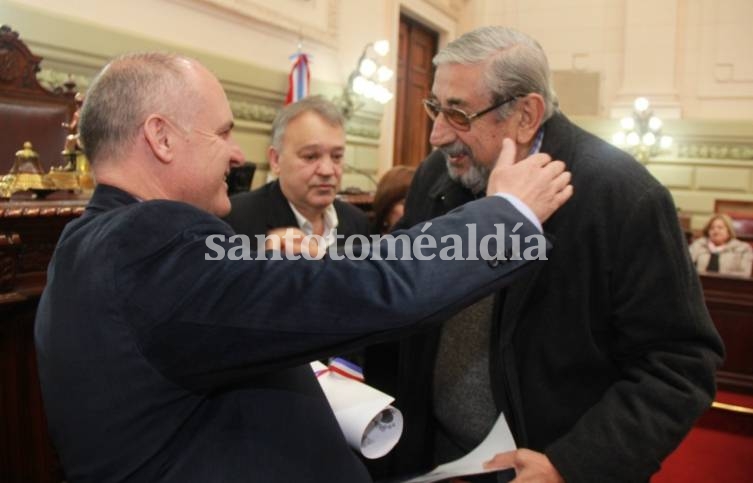 La Cámara de Diputados homenajeó a Oscar Bergesio