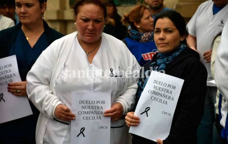 Este martes realizarán una marcha por el crimen de la enfermera asesinada este fin de semana. (Foto: El Litoral)