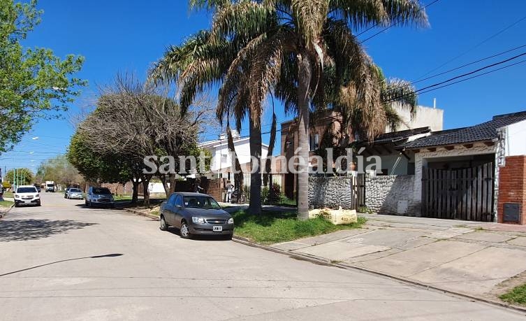 La casa donde ocurrió el hecho, en Saavedra al 3400. (Foto: santotomealdia)