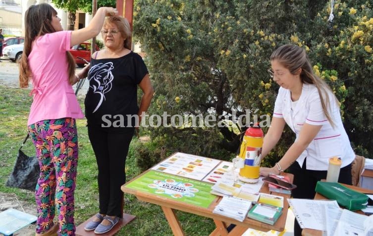 El Municipio celebró el Día Mundial del Corazón promoviendo hábitos saludables. (Foto: Municipalidad de Santo Tomé)