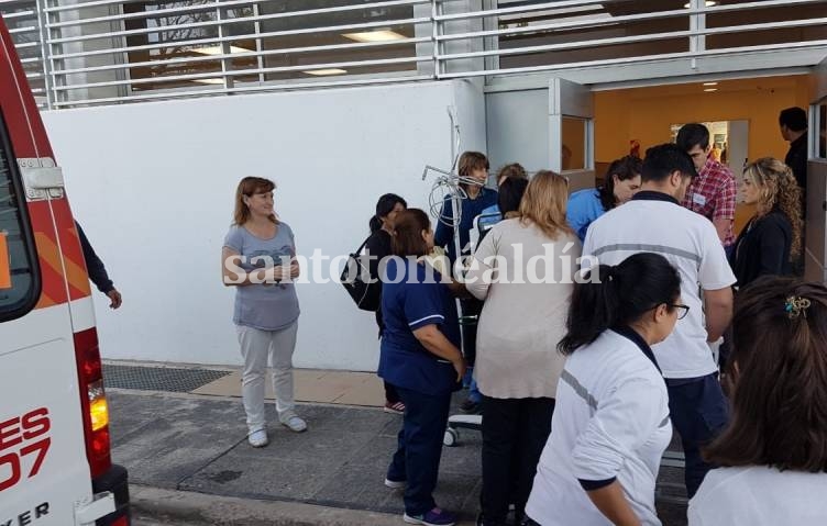 Culminó con éxito el traslado de pacientes del Iturraspe al nuevo edificio