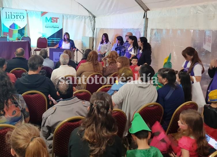 Pasó con éxito una nueva edición de la Feria del Libro de Santo Tomé. (Foto: Municipalidad de Santo Tomé) 