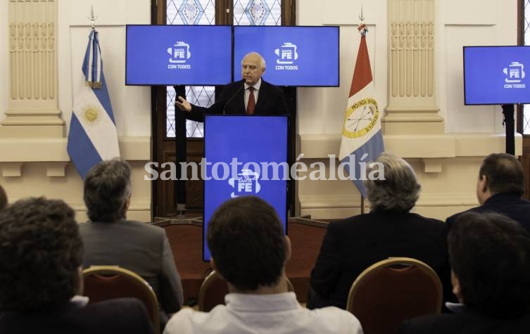 Santa Fe: Lifschitz presentó la finalización del desagüe Larrea