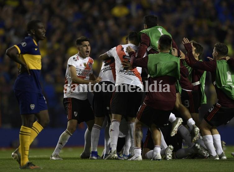 River eliminó a Boca pese a perder y es finalista de la Libertadores