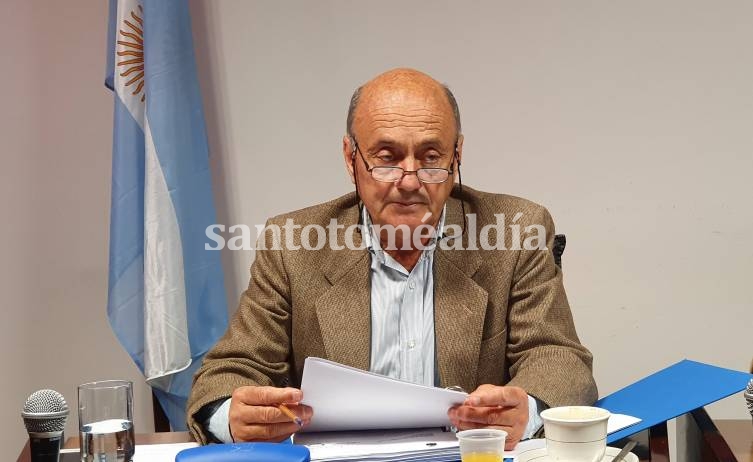 Roberto Schmidhalter, autor de la iniciativa. (Foto: santotomealdia)