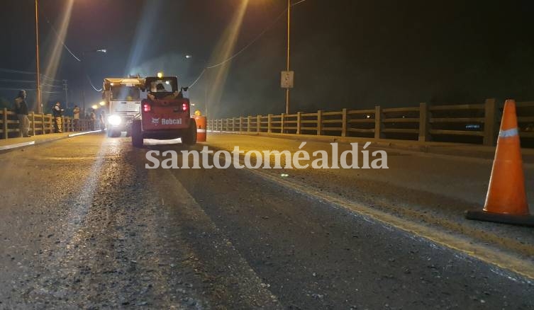 Las tareas comprenderán el fresado de la calzada y su posterior repavimentación. (Foto: santotomealdia)