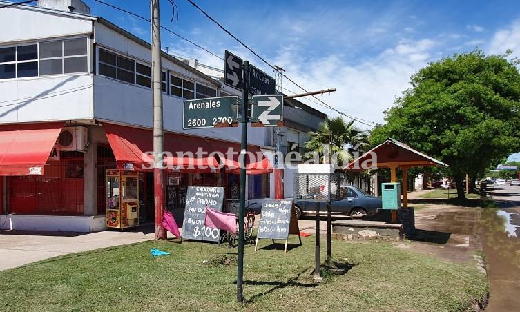 Violento asalto a un negocio de Avenida Luján al 3300